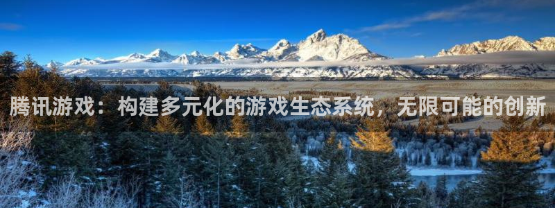db电竞子财经丛书：腾讯游戏：构建多元化的游戏生态系统，无限可能的创新